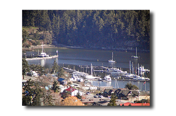 Ganges Harbour Canadian Gulf Islands