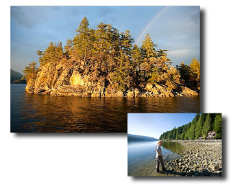 Malaspina Inlet Grace Harbour