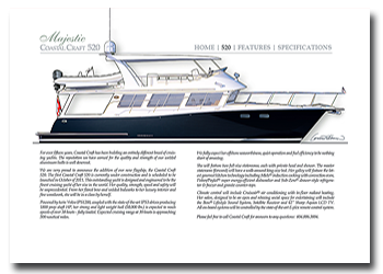 Coastal Craft 520 web specification sheet