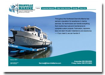 atlantis yachts web site design and development in Vancouver British Columbia