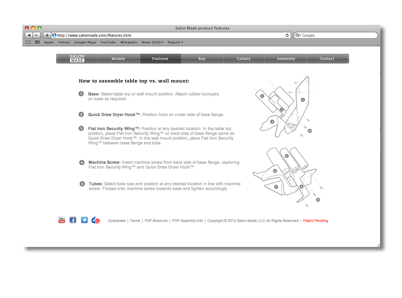 web site design computer tools